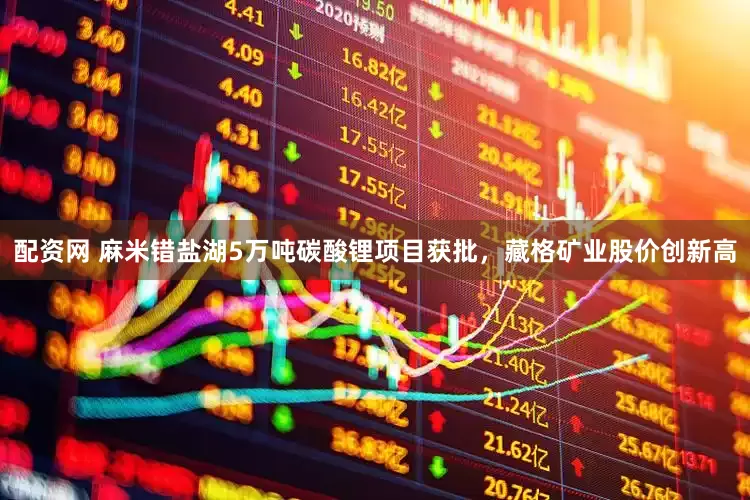 配资网 麻米错盐湖5万吨碳酸锂项目获批，藏格矿业股价创新高